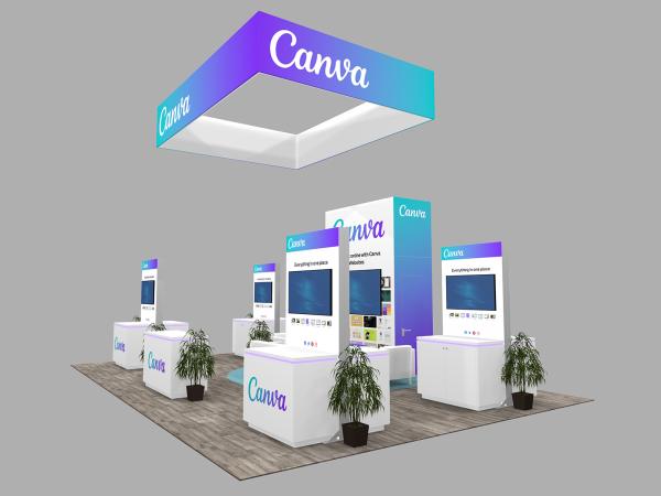 VK-5218 Island Trade Show Exhibit -- Image 2