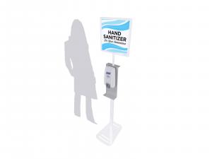 REGRG-907 Hand Sanitizer Stand w/ Graphic