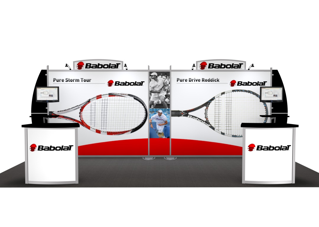 RE-2027 / Babolat Rental Display -- Image 2