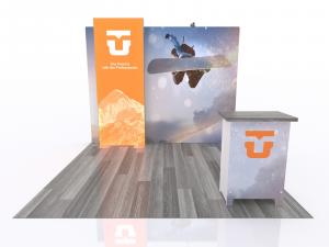 VK-1961 Trade Show Exhibit with Lightbox -- Image 1